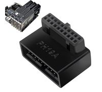 Générique Adaptateur de de Carte mère - Convertisseur d'alimentation mâle, d'alimentation modulaire, répartiteur Femelle | Kit de s à Manchon Flexible, Accessoires pour PC de Jeu, Bricolage, at