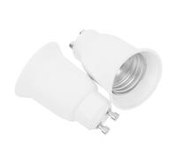 Générique Adaptateur de Douille G9 vers E27 en Céramique Haute Résistance 2 Pièces Convertisseur pour Ampoules LED et Halogènes Compatible Éclairage Résidentiel et Commercial