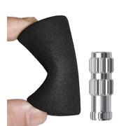 Générique Adaptateur de Pompe à air | Embout de Gonflage pour Pneus avec Éponge | Adaptateur de Valve pour Pompe à vélo,pour pneus VTT, vélo de Route, compresseur, Atelier de réparation