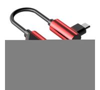 Générique Adaptateur De Prise Casque USB C À 3,5 Mm - Dongle Audio Type-C, Convertisseur D'écouteurs Stéréo 2 en 1 | Cordon D'adaptateur USB C pour Écouter Et Appeler