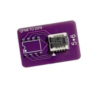 Générique Adaptateur de Programmation DIP8, Prise, 5 by 6 Size | Carte de serrage manuelle prenant en les cycles de configuration pendant la réparation