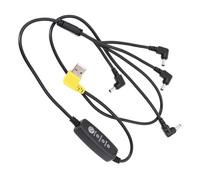 Générique Adaptateur de Refroidissement de Cordon de contrôleur de Ventilateur d ' Alimentation USB à 3 Vitesses pour Divers Petits appareils contrôleur de Vitesse de Ventilateur USB
