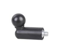 Générique Adaptateur de rotule pour Photographie Multi-Angles, Boule de 17 mm à vis de 1/4 Pouce, pour Prise de Vue en extérieur, appels vidéo sur Supports de Voiture, trépieds, Adaptateur de trépied