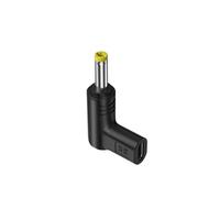 Générique Adaptateur de Type C CC - 9V 90 Degrés USB Femelle DC Mâle Connecteur,Adaptateur coudé à 90 degrés pour Ordinateur Portable/Tablette/téléphone Portable