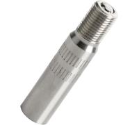 Générique Adaptateur de Valve de Pneu en Alliage d'Aluminium, Extension 39mm pour Trottinette Électrique, Compatible avec XIAOMI M365 M365Pro Dualtron, Embout de Gonflage Pneumatique