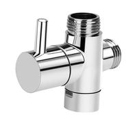 Générique Adaptateur de Vanne de Dérivation pour Robinet de Salle de Bain, Vanne de Dérivation en Plastique pour et Baignoire, Accessoire Pratique