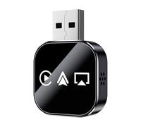 Générique Adaptateur de Voiture sans Fil - Connecteur sans Fil, Appareil Auto Plug | Adaptateur de véhicule Intelligent Multifonctionnel, convertisseur de Connexion d'interface, unité de Transmi