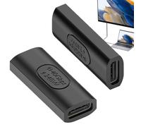 Générique Adaptateur d'extension de Type C, Adaptateur d'angle de Type C - Adaptateur USB 4.0 8K 40 Gbit/s Haute définition | de Transmission électronique Rapide pour la Maison, Les Voyages, Les