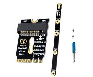 Générique Adaptateur Disque Dur - Riser PC Interface WiFi M-Key, Module de de Signal Haute Vitesse pour Performances Stables pour Desktop PC Maintenance Centre de Données