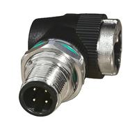Générique Adaptateur Duty 12 mm 8 Broches de Type A RJ45 Protections IP68 Étanche Résistant à la pour Les Applications Adaptateur de connecteurs Ethernet industriels 10 / s