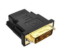 Générique Adaptateur DVI - Convertisseur Haute définition | Interface de Signal vidéo bidirectionnel, Port de Transmission Stable pour PC, Ordinateur Portable, Moniteur, projecteur, téléviseur, Poste