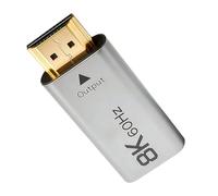 Générique Adaptateur Femelle Mâle | Convertisseur 8K Faible Latence - Adaptateur PC 60Hz Faible Latence - pour Tablette, Téléphone, Ordinateur, Écran, Projecteur, Console de Jeu, Téléviseur