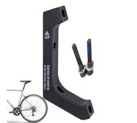 Générique Adaptateur Frein À Disque Vélo - Aluminium 160mm | Conversion Flat Mount Post Mount | Adaptateurs Étrier Freins | Supports Étrier Frein À Disque pour Roue Arrière Vélo Route Et Installati