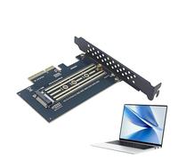 Générique Adaptateur M.2 PCIe,Alimentation Stockage Haute Vitesse,Adaptateur de stockage haute vitesse | Pour ordinateur portable maison femmes hommes PC carte mère ordinateur de bureau