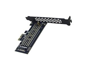 Générique Adaptateur M.2 PCIe,Alimentation Stockage Haute Vitesse | Carte D'Extension PCIe, Carte Mère, Ordinateur De Bureau, Ordinateur Portable, Utilisation À Domicile, Pour Femmes Et Hommes