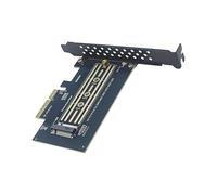 Générique Adaptateur M.2 PCIe,Connecteur Plug And Play De Haute Vitesse - Mise à niveau de stockage PC - pour ordinateur de bureau et ordinateur portable compatible carte mère usage domestique