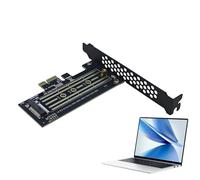 Générique Adaptateur M2 PCIe - Connecteur Plug and Play haute vitesse, de stockage de montage vidéo, pour, mère, de bureau, portable, maison, femme, homme
