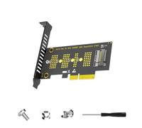 Générique Adaptateur Nvme Disk PCIe 4X pour 2230 2242 2260 2280 | Carte d ' extension d ' ordinateur, 16G efficace, carte d ' extension de disque solide PCIe4.0 / PCIE3.0 pour une