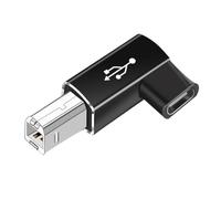 Générique Adaptateur Pont USB Type-C ver USB B - Convertisseur Compact, Connexion 2.0 fiable, Interface périphérique héritée | Utilisation avec imprimantes, scanners, interfaces de Clavier Mide