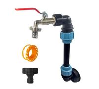 Générique Adaptateur pour Citerne Tuyau de Valve Anti-Fuite avec Tube Prolongateur Robinet Maison Jardin Atelier Garage Terrasse Entrepôt Extérieur