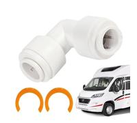 Générique Adaptateur pour RV d'Évacuation Eaux Usées - Raccord De Canalisation Universel De 12,7 Mm,Adaptateur de Tuyau pour Camping-Car - pour Branchement et Évacuation en Camping