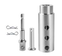 Générique Adaptateur pour vérin de remorque | Mandrin 13 mm, Outil sans - Kit d'Adaptation pour Mandrin de Perceuse 2.54 cm - pour Utilisateurs Amateurs de Camping et