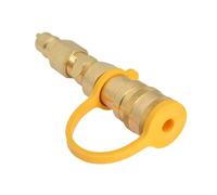 Générique Adaptateur Propane - Laiton | Raccord Rapide Gaz | Tuyau De Remplacement avec Connecteur pour Grils, Caravanes, Cuisine Extérieure, Réchauds Portables, Maison Et Sécurité