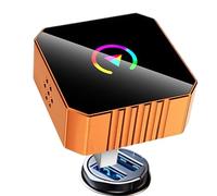 Générique Adaptateur sans Fil pour Voiture,Adaptateur Plug and Play,Convertisseur de Téléphone sans Fil Mini pour la Voiture - pour Remorque Camion Berline Pick-up SUV Véhicules