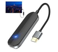 Générique Adaptateur sans Fil Streaming TV - 1080P HD,Émetteur sans Fil pour Tablette - pour Smartphone Tablette PC Moniteur Maison Dortoir Appartement