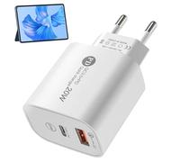 Générique Adaptateur Secteur USB - Cube Chargeur PD20W Double Port Avec A Et C - Double Prise USB QC3.0 Power Cube Pour Téléphones Portables, Tablettes, Haut-parleurs, Etc.