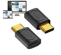 Générique Adaptateur Type-C 240 W, Adaptateur d'extension Type-C | Adaptateur 40 Gbit/s 240 W pour Ordinateur - USB pour tablettes, téléphones Portables, pour Les Voyages d'affaires, la Maison