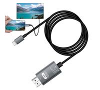 Générique Adaptateur Type C HDTV, Cordon Type-C Télévision HD, Convertisseur 4K60Hz pour Ordinateur Portable Téléviseur Configuration Divertissement Maison