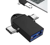 Générique Adaptateur USB 3point0 USB Solution de Ultra-Rapide Connecteur Compact et Robuste Type C Accessoire de convertisseur Compatible Bridge Link Boost Connectivité Prise en Charge des t