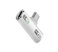Générique Adaptateur USB C Casques PD100W pour Une Audition Claire sur téléphone 15 S22 et Autres téléphones Convertisseur auditif pour Casque Adaptateur USB C Casque