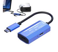 Générique Adaptateur USB C pour Lunettes AR,Convertisseur Vidéo USB C | Adaptateur Branchez et Utilisez, Chargeur Rapide de 100 Watts pour Smartphone, Projecteur et pour Les Voyages en Plein Air