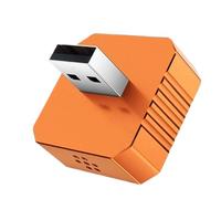 Générique Adaptateur USB sans Fil pour Voiture,Adaptateur de Connexion Rapide Plug and Play | Convertisseur Auto sans Fil Compact,pour Remorque Camion Berline Pick-up SUV Véhicules