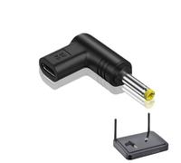 Générique Adaptateur USB Type C DC - Adaptateur de Charge d'alimentation de connecteur 9V - USB Type C Femelle à DC Mâle 5.5x2.5mm/ 5.2x2.1mm/ 4.8x1.7mm/4.0x1.7mm/3.5x1.35mm/3.0x1.1mm Connecteur Mâle