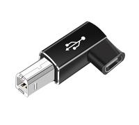 Générique Adaptateur USB Type C Femelle USB B Mâle - Adaptateur Type C Femelle B,pour Scanner Imprimante Convertisseur De De Données pour Ordinateur Portable, O