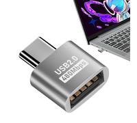 Générique Adaptateur USB USB Type-C - Adaptateur de de Données 480Mbps,Convertisseur Haut Débit pour Connexion Disque Dur Externe Tablette Smartphone Système Audio