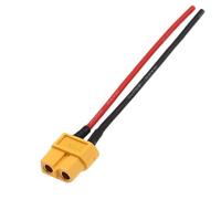 Générique Adaptateur XT60 - Câble d'Extension XT60 Femelle Mâle,Pièces et Accessoires d'Adaptateur de Fiche Portable pour Panneau Solaire, Camping-Car, Drone, Batterie RC