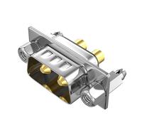 Générique Adaptateurs D-Sub DB2 2W2 40A, fiche à souder à 2 Broches Droite/coudée Droite pour scénario d ' électronique Domestique Automobile Industrielle
