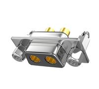Générique Adaptateurs D-Sub DB2 2W2 40A, fiche à souder à 2 Broches Droite/coudée Droite pour scénario d ' électronique Domestique Automobile Industrielle