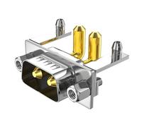 Générique Adaptateurs D-Sub DB2 2W2 40A, fiche à souder à 2 Broches Droite/coudée Droite pour scénario d ' électronique Domestique Automobile Industrielle