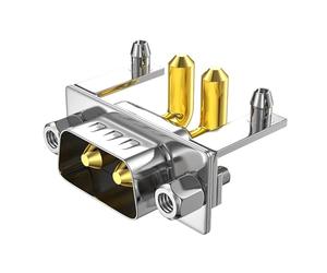 Générique Adaptateurs D-Sub DB2 2W2 40A, fiche à souder à 2 Broches Droite/coudée Droite pour scénario d ' électronique Domestique Automobile Industrielle