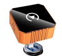 Générique Adaptateurs sans Fil pour Voiture et Automobile - Adaptateur Plug and Play,Convertisseur de Téléphone sans Fil Mini pour la Voiture | pour Remorque Camion Berline Pick-up SUV Véhicules