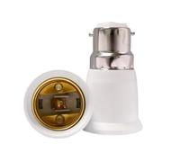 Générique Adapter Converter Socket B22 to E27 CE RoHS Standard Bayonet Screw Bulb Socket Adapter(Converts Bayonet into Big Screw Socket) [Energy Class A] [Energy Class A] (2)