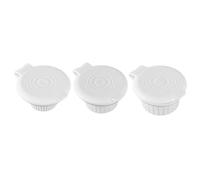 Générique Adattatore per Bottiglia Capovolta - Set 3X Tappi Invertiti Riutilizzabili | Connettore di Trasferimento Universale per Shampoo Crema Balsamo, Tappo a Sigillo Ermetico per Flaconi da Bagno