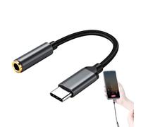 Générique Adattatore USB C a 3.5 mm - Connettore Cuffie Audio Jack 3.5mm, Adattatores $ Leggero, Cavo Adattatores Jack Flessibile | Adattatore Audio per Telefono Tablet Computer Laptop Musica