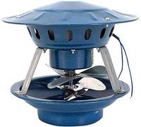 Générique Add to Wish List Fireplace Smoke Evacuator, 100W/120W Intruded Pull Fan, Fireplace One Fireplace Exhaust Fan Pull Inductor for Barbecue Air Extractor