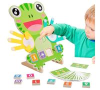 Générique Addition and Subtraction Games, Wooden STEM Toy, Color Learning Set, Hands-on Math Activity, for Preschool Tutoring, Homeschool, Classroom, Travel, Birthday Gift, Stocking